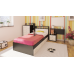Спальня Камелия № 14 Кровать с ящиками 900 цвет венге/дуб лоредо фото 3