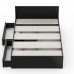 Кровать с ящиками Стандарт 1200 цвет венге  фото 1