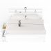 Кровать с ящиками Камелия 1800 цвет белый  фото 2