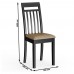 Два стула Мебель--24 Гольф-11 массив берёзы венге обивка ткань атина коричневая фото 1