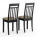 Два стула Мебель--24 Гольф-11 массив берёзы венге обивка ткань атина коричневая фото 4