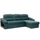 Угловой диван-кровать Рокси ткань 40434 кортекс атлантик тёмно-бирюзовый