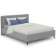 Кровать интерьерная Миа с подъёмным механизмом и дном жаккард серый - арт. 1021858