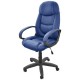 Кресло Электра 1П (КЗ СИН) эко-кожа, цвет синий - арт. 9391167
