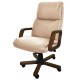 Кресло Надир 1Д (Н5 Д557) эко-кожа, цвет бежевый, высокая спинка - арт. 9391235