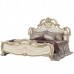 Двуспальная кровать 1800 с мягким изголовьем Грация цвет слоновая кость - арт. 1073175