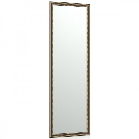 Зеркало 120Б 40х120 см. рама коричневая косичка
