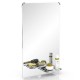 Зеркало с двумя полочками 123Д белый - арт. 1669105