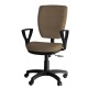 Кресло для работы за компьютером Ультра ткань В28, цвет бежево-коричневый, подлокотники Гольф