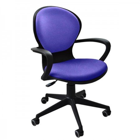 Кресло для работы и дома Вальтер П ткань В10, цвет синий - арт. 9391076 