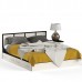 Кровать с ящиками 1600 с тумбой Сакура цвет венге/дуб лоредо - арт. 1670035