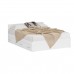Двуспальная Кровать белая с ящиками 1600 с угловым шкафом Стандарт цвет белый фото 2