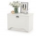 Детская белая мебель Роуз № 11 цвет белый с тиснением поры дерева/ясень ваниль - арт. 1023649 3