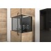 Два шкафа-пенала с витриной с подсветкой Трувор дуб гранж песочный/интра фото 3