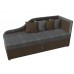 Детский диван Дюна правый угол Серый коричневый  арт 113652 в OXYMEBEL - Интернет магазин мебели