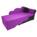 Детский диван Тедди-1, Фиолетовый Черный - арт. 29529