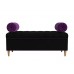 Банкетка Глория, черный\фиолетовый, артикул 29276 в OXYMEBEL - Интернет магазин мебели