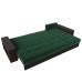 Угловой диван Дубай правый угол, зеленый коричневый - арт. 105802 в OXYMEBEL - Интернет магазин мебели