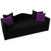 Детский прямой диван Дориан, черный фиолетовый - арт. 100221 фото 2