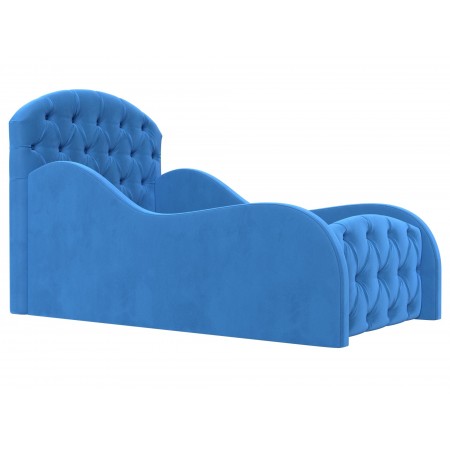 Детская кровать Майя Люкс, Голубой - арт. 104156 Купить в OXYMEBEL - Интернет магазин мебели