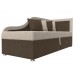 Детский диван Дюна правый угол бежевый коричневый  арт 113645 в OXYMEBEL - Интернет магазин мебели