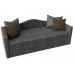 Детский прямой диван Дориан Серый коричневый  арт 100227 в OXYMEBEL - Интернет магазин мебели