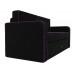 Детский диван трансформер Смарт, черный фиолетовый - арт. 111854 1