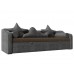 Детский диван-кровать Рико коричневый Серый  арт 107360