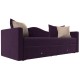Детский прямой диван Дориан, фиолетовыйбежевый - арт. 113727