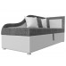 Детский диван Дюна правый угол Серый белый  арт 113653 в OXYMEBEL - Интернет магазин мебели