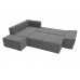 Угловой диван Хьюго левый угол, Серый - арт. 101246L в OXYMEBEL - Интернет магазин мебели
