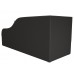 Детский диван Дюна левый угол коричневый Серый  арт 113649L в OXYMEBEL - Интернет магазин мебели
