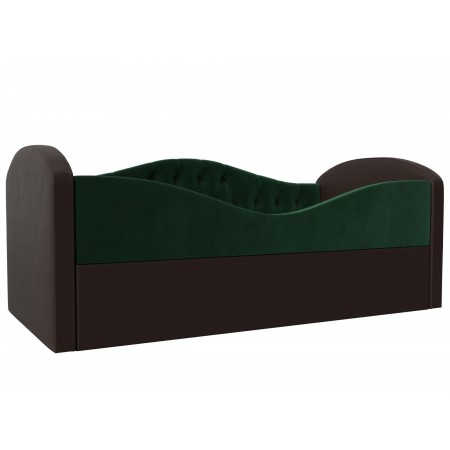 Детская кровать Сказка Люкс, зеленыйкоричневый - арт. 113896 Купить в OXYMEBEL - Интернет магазин мебели