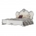 Гарнитур спальный Дольче Вита № 2, цвет белый глянец с серебром - арт 1020601
