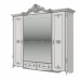 Спальня Дольче Вита СДВ-01 Шкаф 5-ти дверный, цвет белый глянец с серебром - арт 1073355 