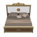 Версаль орех тайский Кровать 1800 с короной мягкое изголовье - арт. 1073109 фото 1