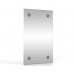Зеркало 45х75 см. 402С-4 ромбик зелёный