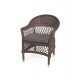 "Сицилия" плетеный стул из искусственного ротанга, коричневый