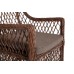 "Латте" плетеное кресло из искусственного ротанга, коричневый фото 1